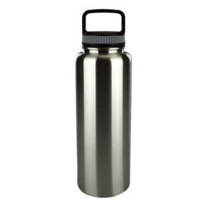 32 oz Brushed Stainless Steel Double Wall Growler Bottle