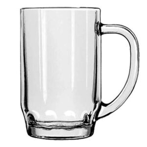 Libbey item 5303 19.5 oz Thumbprint Stein used for serving larger volume beers